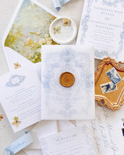 Load image into Gallery viewer, Printed Vellum Invitation Wraps