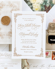 Load image into Gallery viewer, Abigail Wedding Invitation Suite