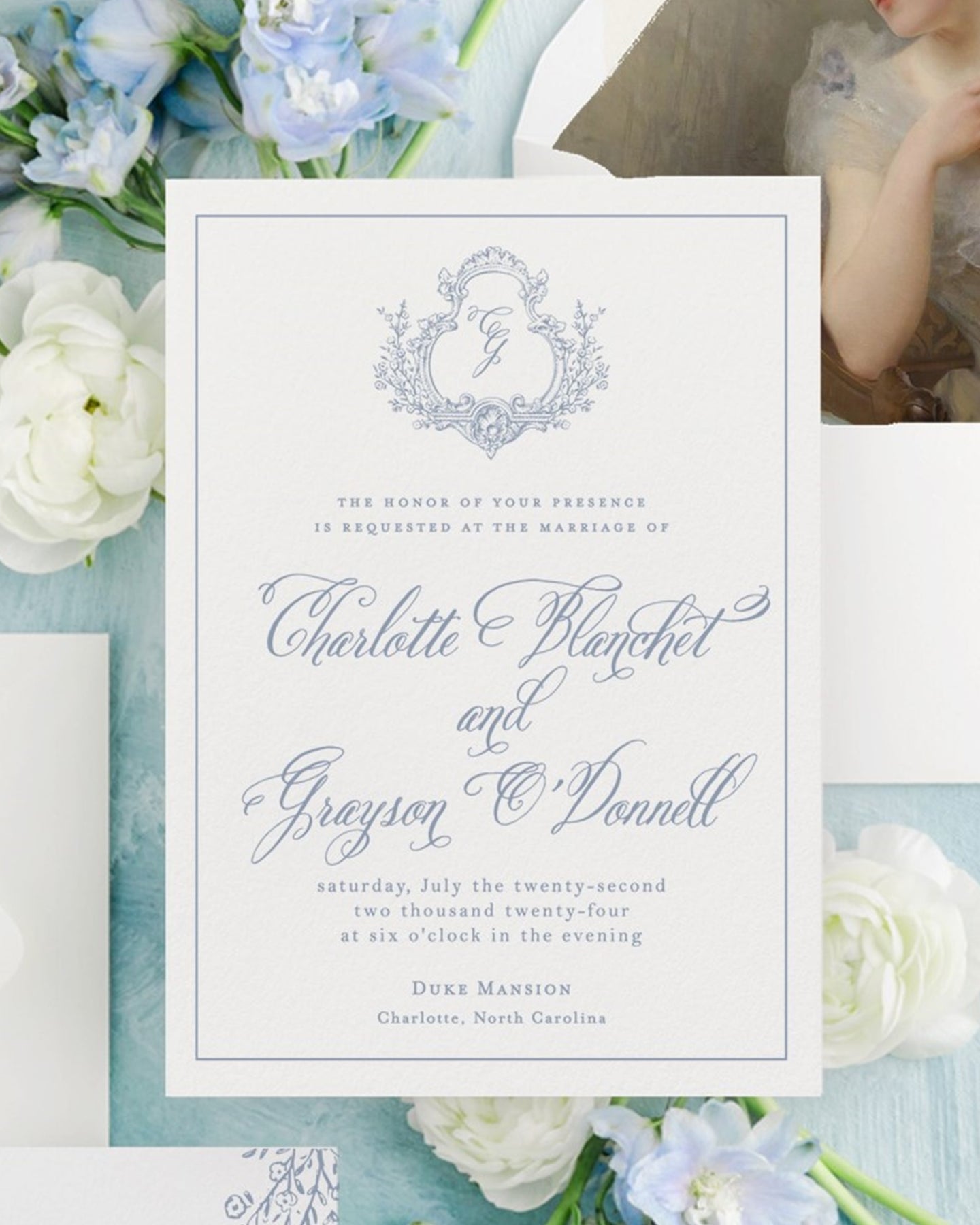 Charlotte Wedding Invitation Suite