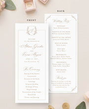 Load image into Gallery viewer, Allison Ceremony Programs