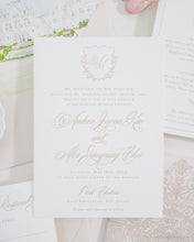 Load image into Gallery viewer, Isabella Wedding Invitation Suite