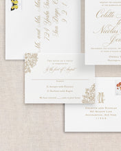 Load image into Gallery viewer, Colette Wedding Invitation Suite
