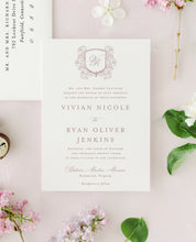 Load image into Gallery viewer, Vivian Wedding Invitation Suite