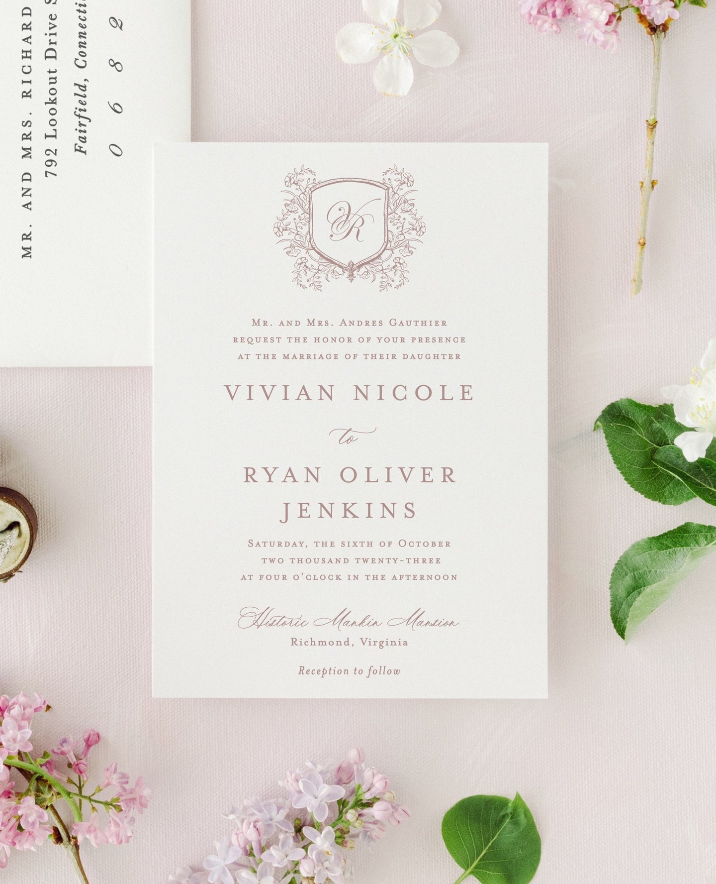 Vivian Wedding Invitation Suite