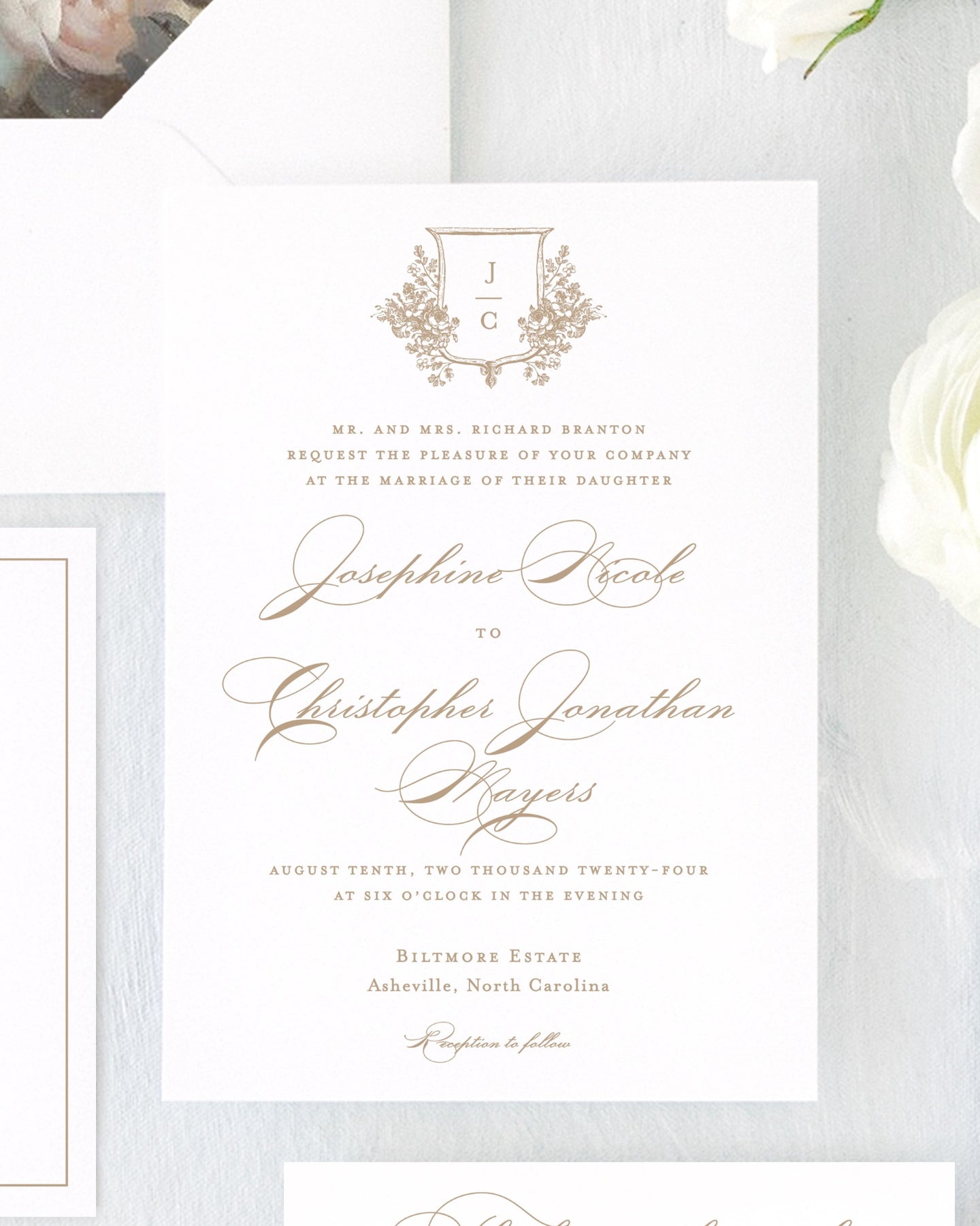 Josephine Wedding Invitation Suite