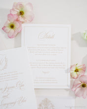 Load image into Gallery viewer, Isabella Wedding Invitation Suite