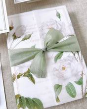 Load image into Gallery viewer, Printed Vellum Invitation Wraps
