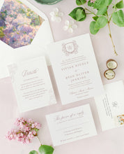 Load image into Gallery viewer, Vivian Wedding Invitation Suite