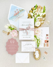 Load image into Gallery viewer, Ariel Wedding Invitation Suite
