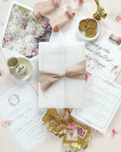 Load image into Gallery viewer, Silk Ribbon with Woven Edge