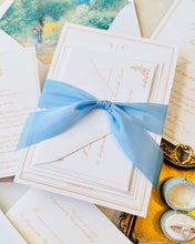 Load image into Gallery viewer, Silk Ribbon with Woven Edge