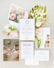 Load image into Gallery viewer, Rosa Wedding Invitation Suite