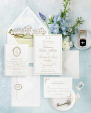 Load image into Gallery viewer, Eleanor Wedding Invitation Suite
