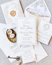 Load image into Gallery viewer, Eleanor Wedding Invitation Suite