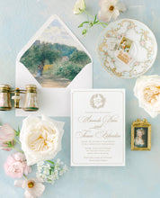 Load image into Gallery viewer, Frances Wedding Invitation Suite