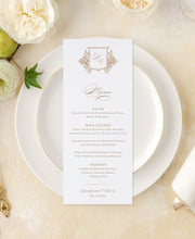 Load image into Gallery viewer, Josephine Menu Cards