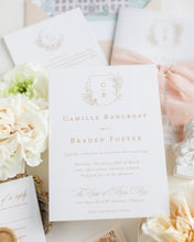 Load image into Gallery viewer, Camille Wedding Invitation Suite