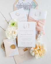 Load image into Gallery viewer, Camille Wedding Invitation Suite