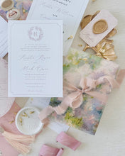 Load image into Gallery viewer, Silk Crepe Ribbon with Frayed Edge