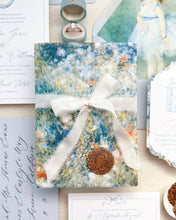 Load image into Gallery viewer, Silk Crepe Ribbon with Frayed Edge