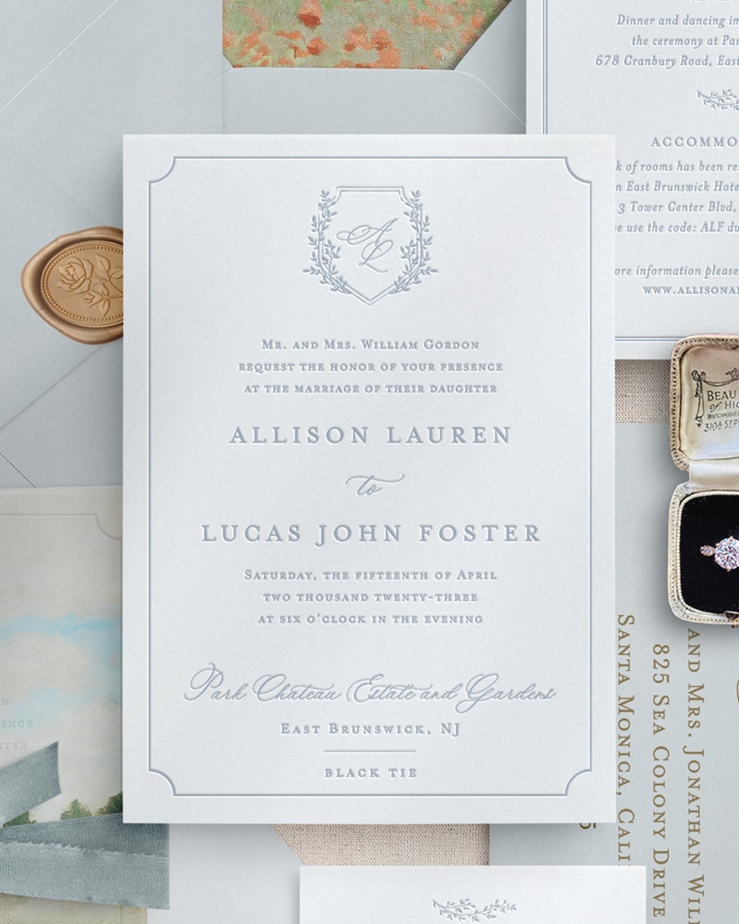 Allison Wedding Invitation Suite