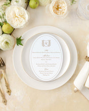 Load image into Gallery viewer, Juliette Oval Menus