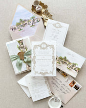 Load image into Gallery viewer, Penelope Wedding Invitation Suite