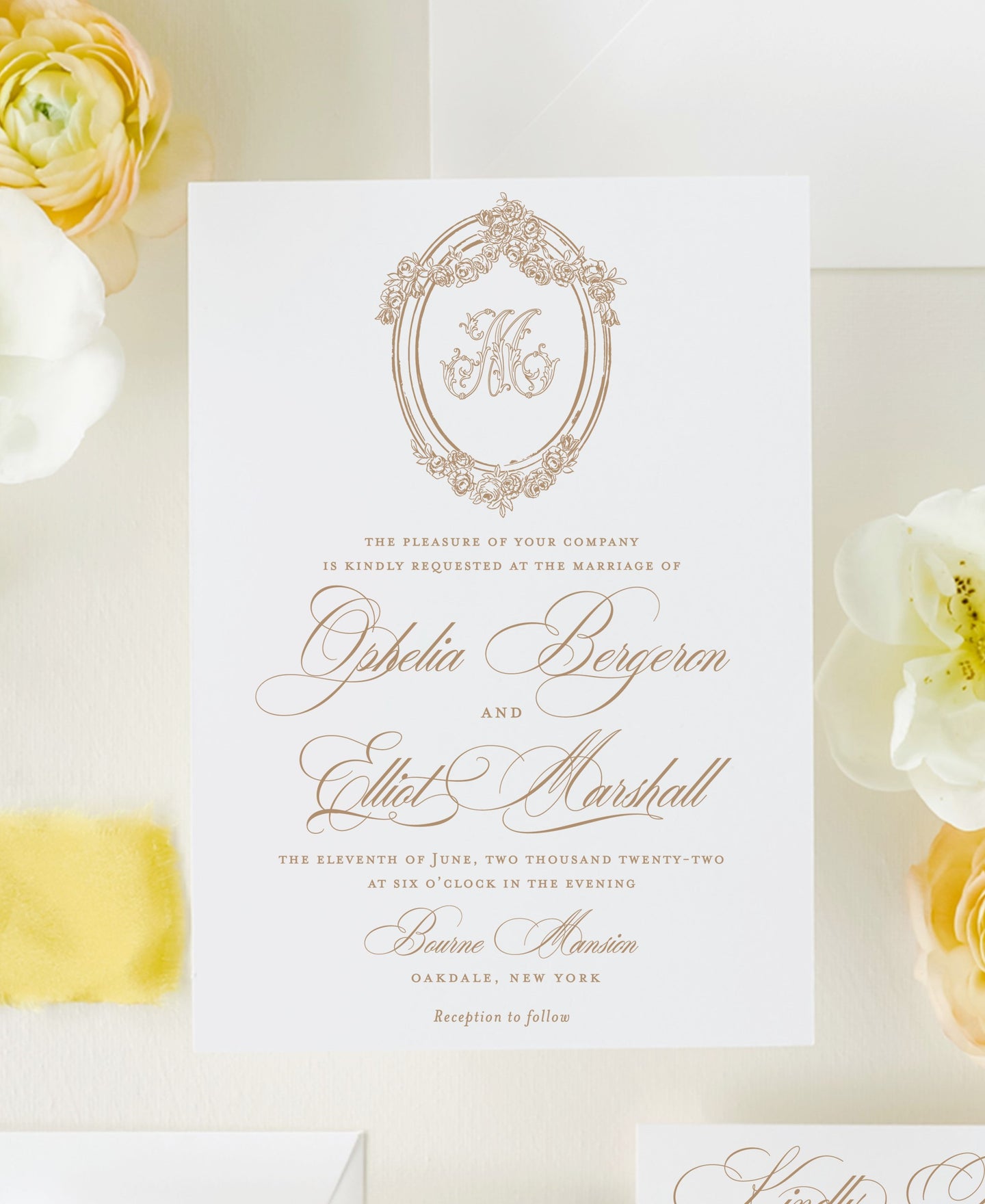 Ophelia Wedding Invitation Suite