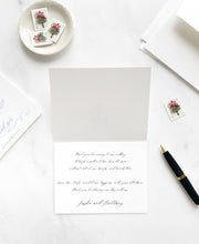 Load image into Gallery viewer, Frances thank you cards with photo