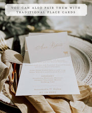 Load image into Gallery viewer, Frances Menu Cards
