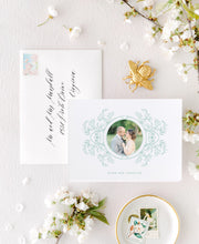 Load image into Gallery viewer, Annabelle thank you cards with photo