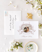 Load image into Gallery viewer, Greta thank you cards with photo