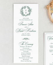 Load image into Gallery viewer, Frances Ceremony Programs