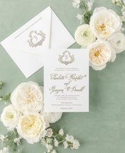 Load image into Gallery viewer, Charlotte Wedding Invitation Suite
