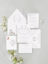 Load image into Gallery viewer, Delphine Wedding Invitation Suite
