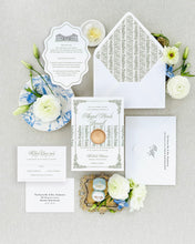 Load image into Gallery viewer, Abigail Wedding Invitation Suite

