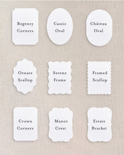 Load image into Gallery viewer, Die-Cut Upgrade | Elegant Shaped Cards for Semi-Custom Suites
