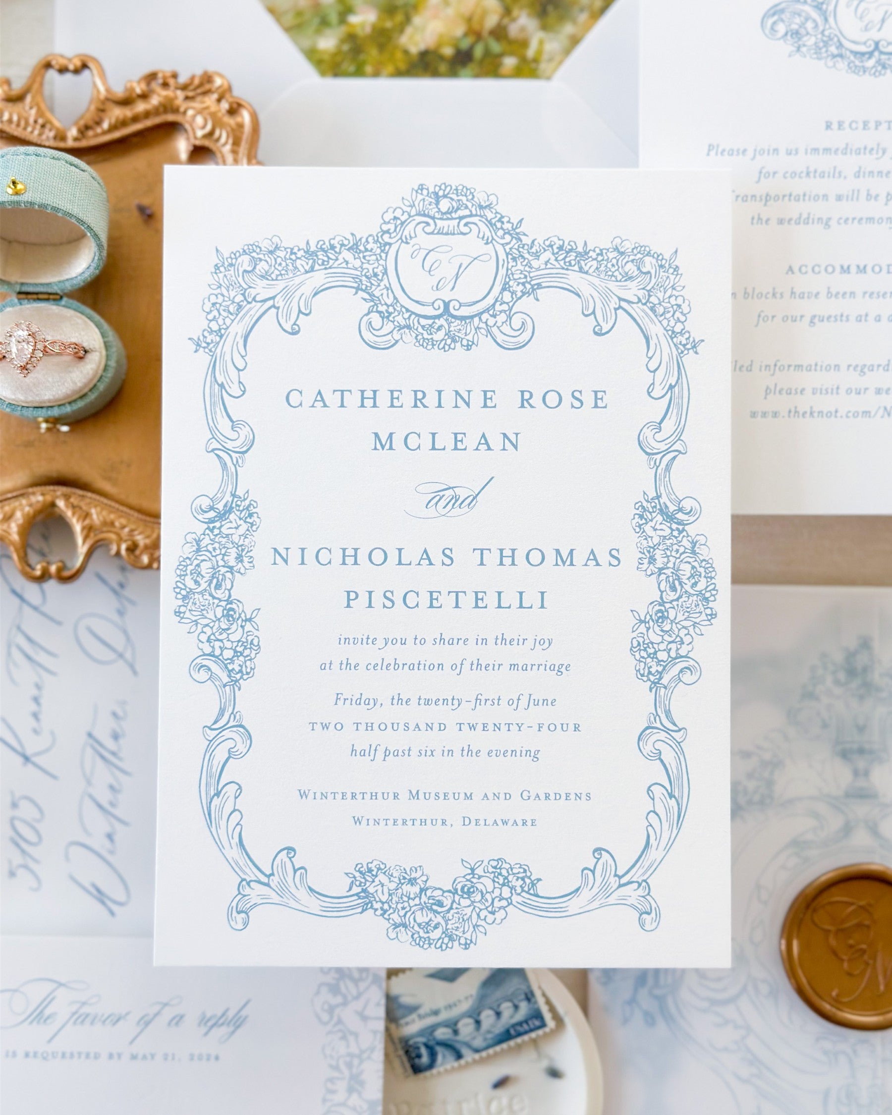 Penelope Wedding Invitation Suite