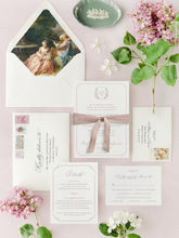 Load image into Gallery viewer, Allison Wedding Invitation Suite
