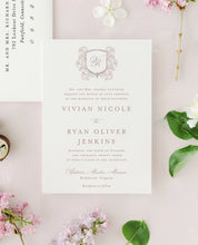 Load image into Gallery viewer, Vivian Wedding Invitation Suite
