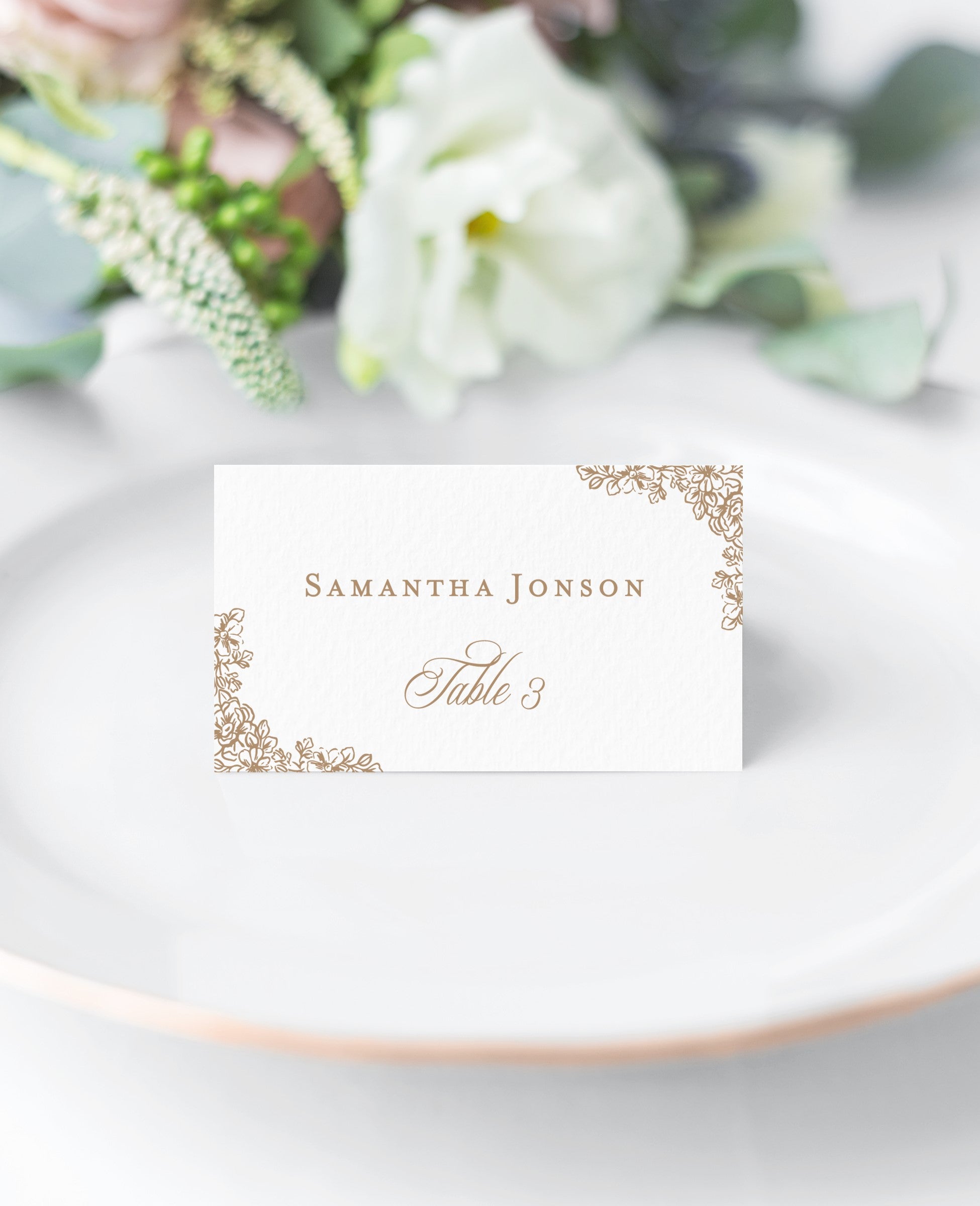 Abigail Place cards / Escort cards