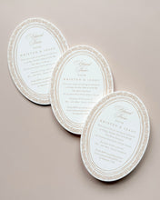 Load image into Gallery viewer, Die-Cut Upgrade | Elegant Shaped Cards for Semi-Custom Suites
