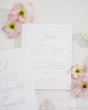 Load image into Gallery viewer, Isabella Wedding Invitation Suite
