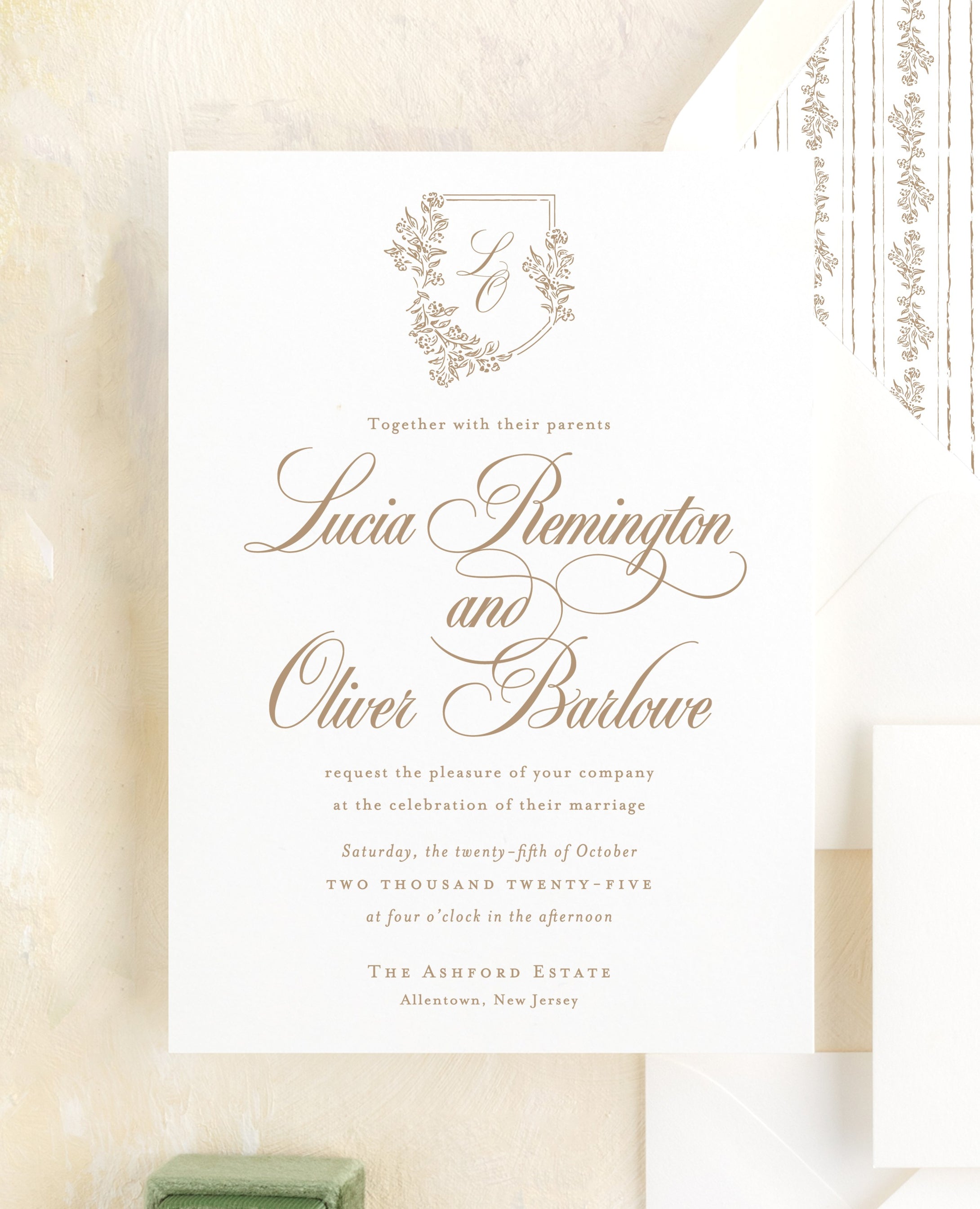 Lucia Wedding Invitation Suite