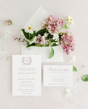 Load image into Gallery viewer, Vivian Wedding Invitation Suite
