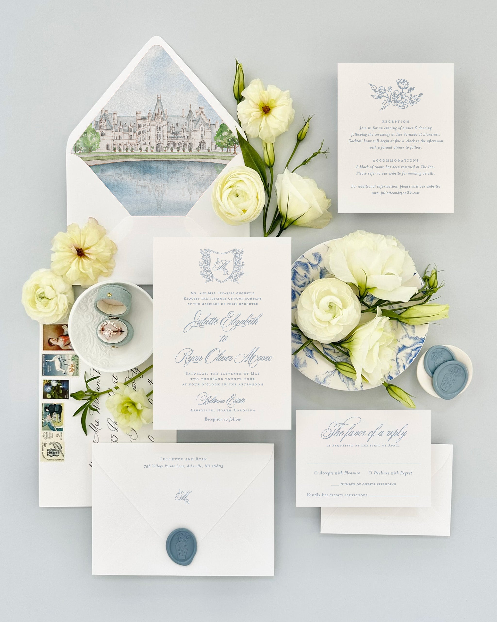 Juliette Wedding Invitation Suite