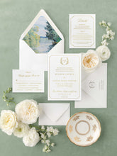 Load image into Gallery viewer, Allison Wedding Invitation Suite
