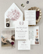 Load image into Gallery viewer, Juliette Wedding Invitation Suite
