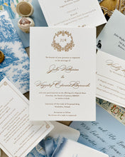 Load image into Gallery viewer, Harlow Wedding Invitation Suite
