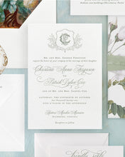 Load image into Gallery viewer, Genevieve Wedding Invitation Suite
